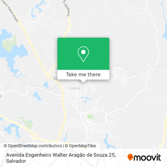 Mapa Avenida Engenheiro Walter Aragão de Souza 25