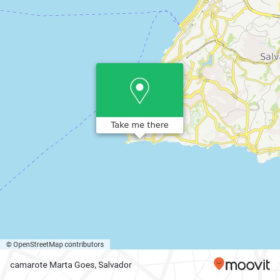 camarote Marta Goes map