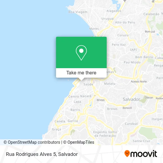 Rua Rodrigues Alves 5 map