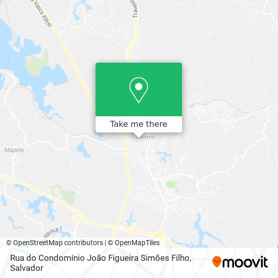 Rua do Condomínio João Figueira Simões Filho map