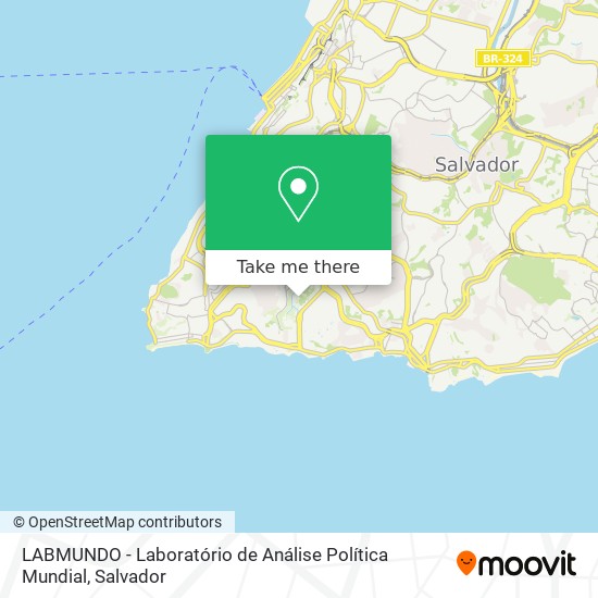 LABMUNDO - Laboratório de Análise Política Mundial map