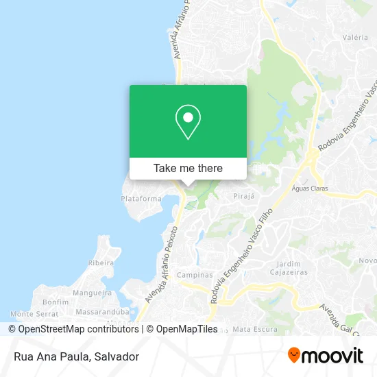 Rua Ana Paula map