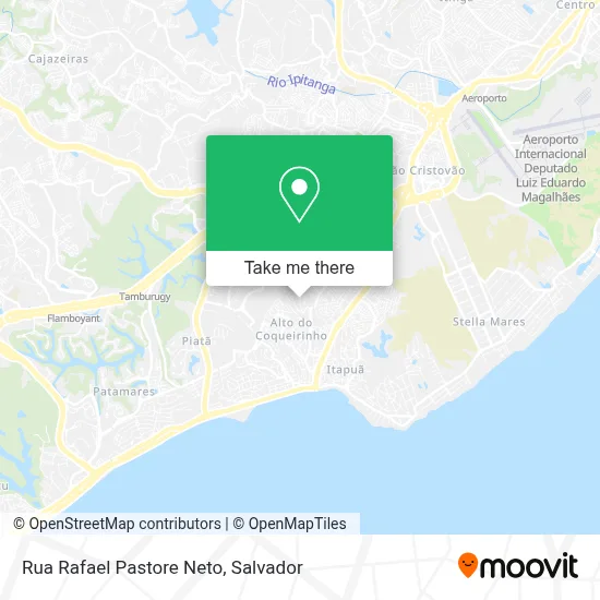 Rua Rafael Pastore Neto map