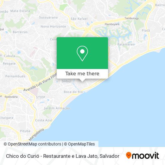 Chico do Curió - Restaurante e Lava Jato map