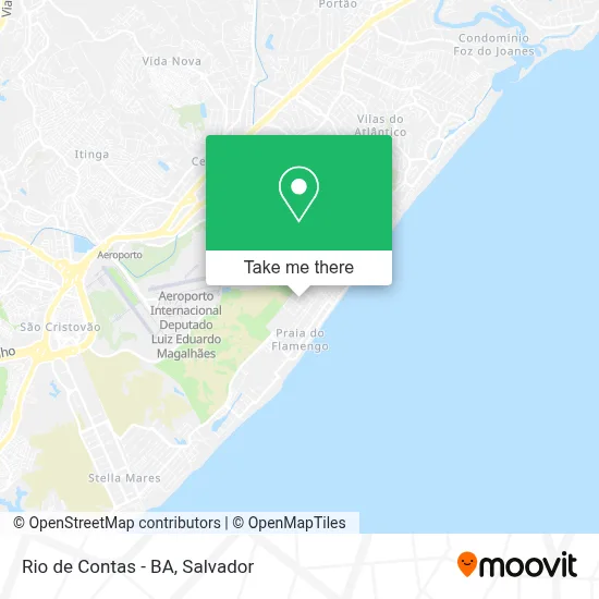 Rio de Contas - BA map