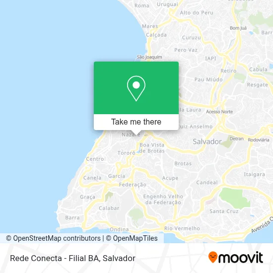 Rede Conecta - Filial BA map