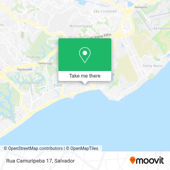 Rua Camuripeba 17 map