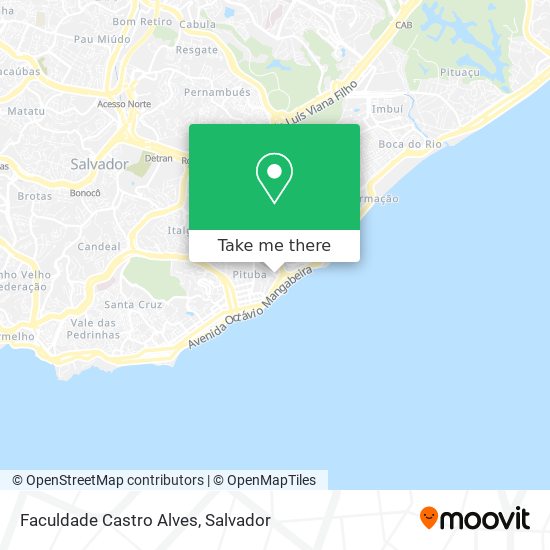 Faculdade Castro Alves map