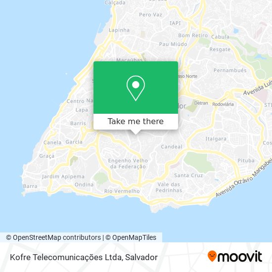 Kofre Telecomunicações Ltda map