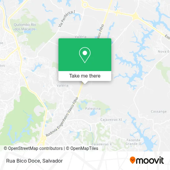 Rua Bico Doce map
