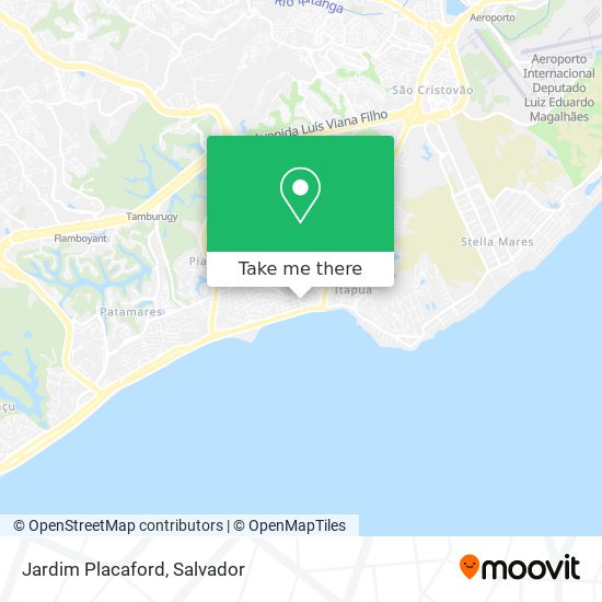 Mapa Jardim Placaford