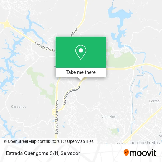 Estrada Quengoma S/N map