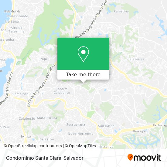 Condomínio Santa Clara map