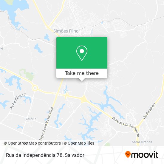 Rua da Independência 78 map