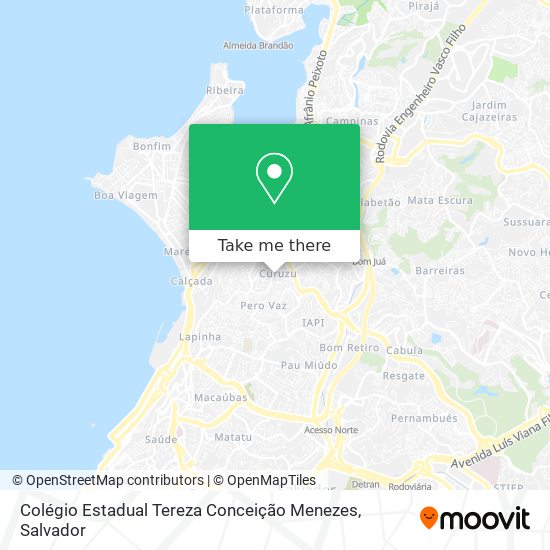 Colégio Estadual Tereza Conceição Menezes map