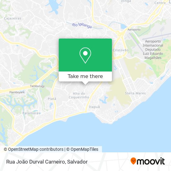 Rua João Durval Carneiro map
