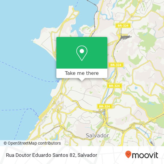 Rua Doutor Eduardo Santos 82 map