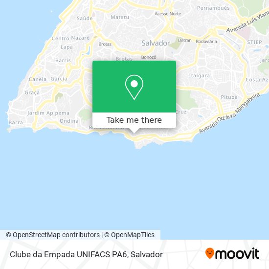 Clube da Empada UNIFACS PA6 map