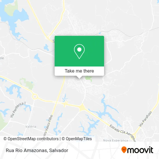Rua Rio Amazonas map