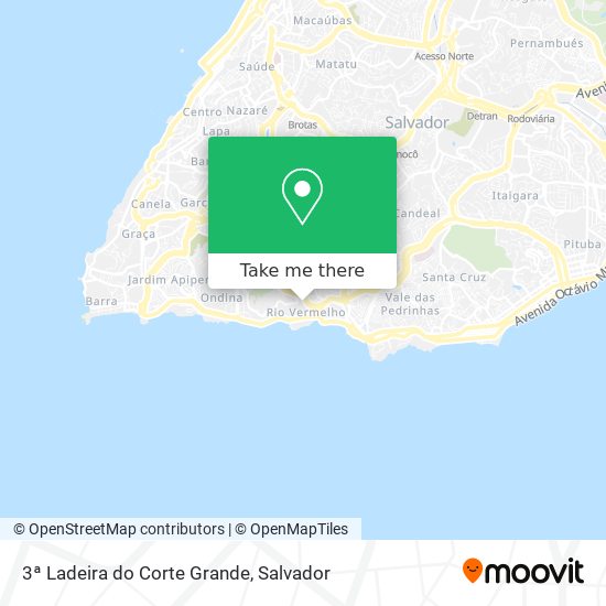 3ª Ladeira do Corte Grande map