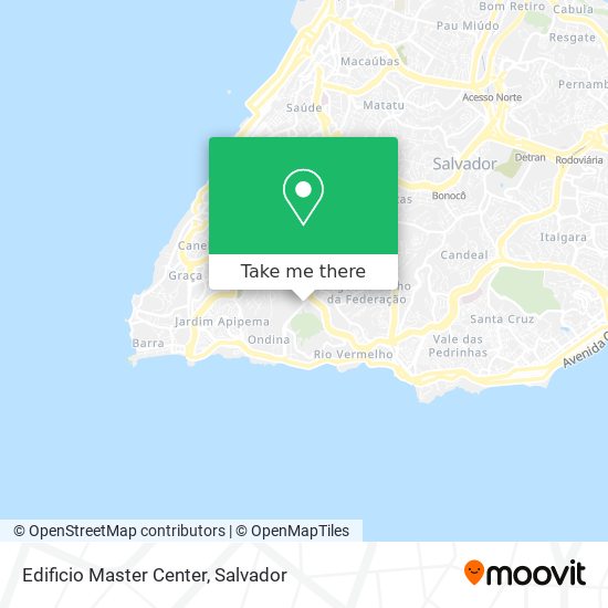 Edificio Master Center map