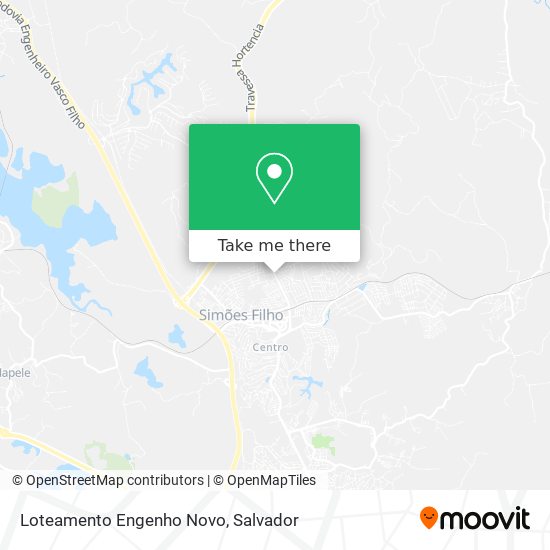 Loteamento Engenho Novo map