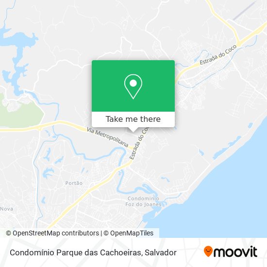 Condomínio Parque das Cachoeiras map