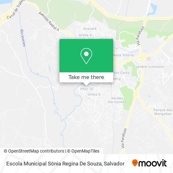 Escola Municipal Sônia Regina De Souza map