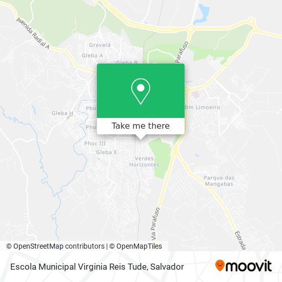 Escola Municipal Virginia Reis Tude map