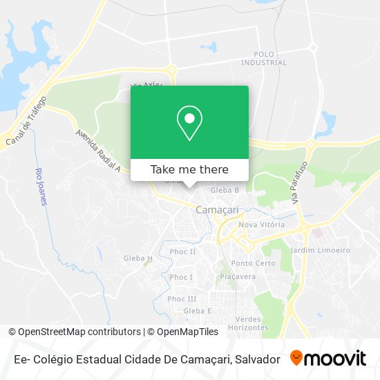 Ee- Colégio Estadual Cidade De Camaçari map
