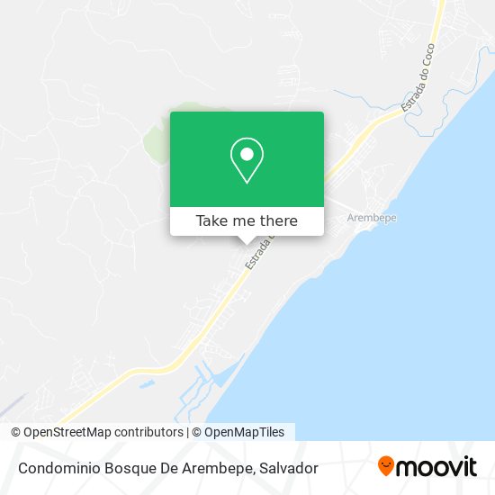 Condominio Bosque De Arembepe map