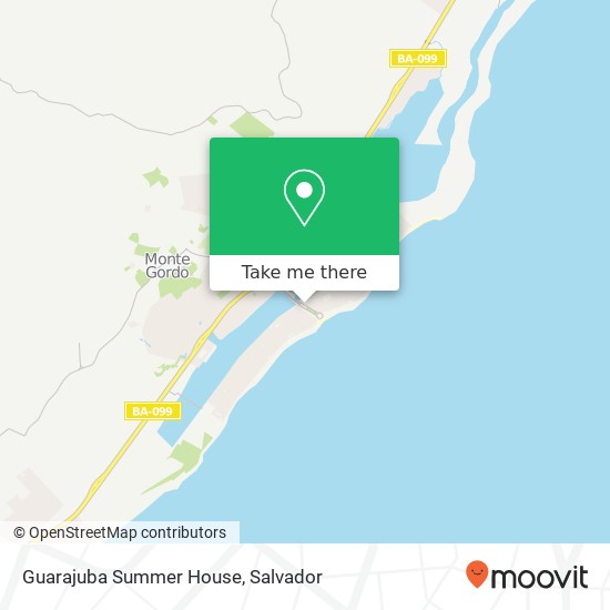 Guarajuba Summer House map