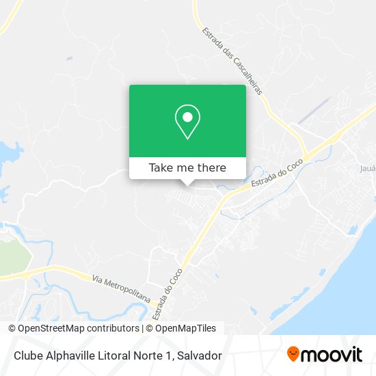 Clube Alphaville Litoral Norte 1 map