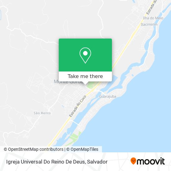 Igreja Universal Do Reino De Deus map