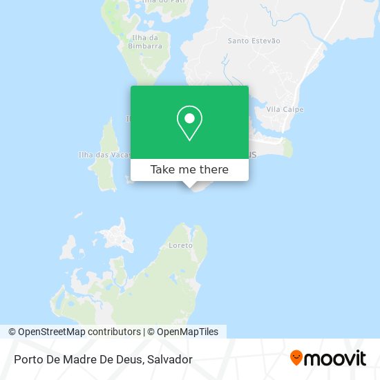 Porto De Madre De Deus map