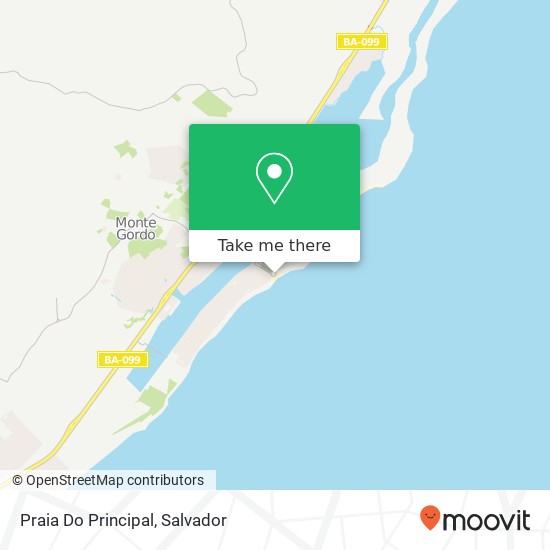 Praia Do Principal map