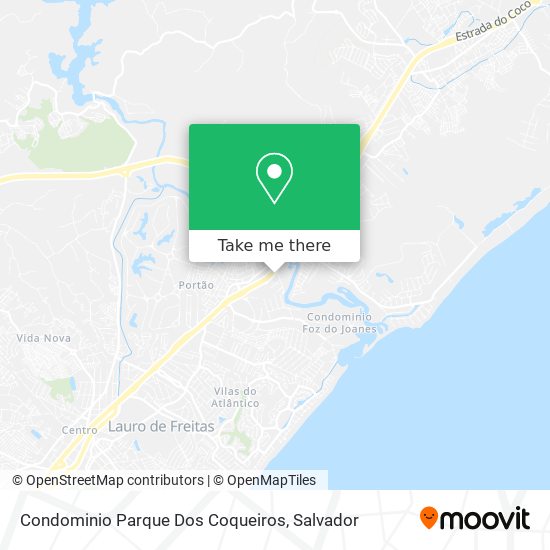 Condominio Parque Dos Coqueiros map