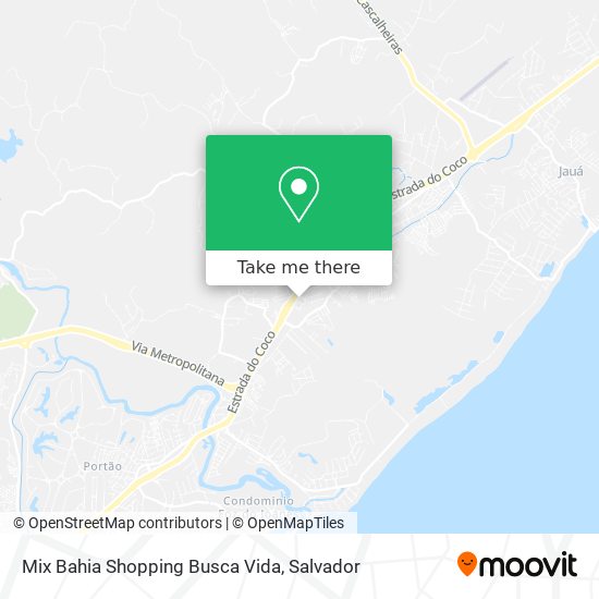 Mix Bahia Shopping Busca Vida map