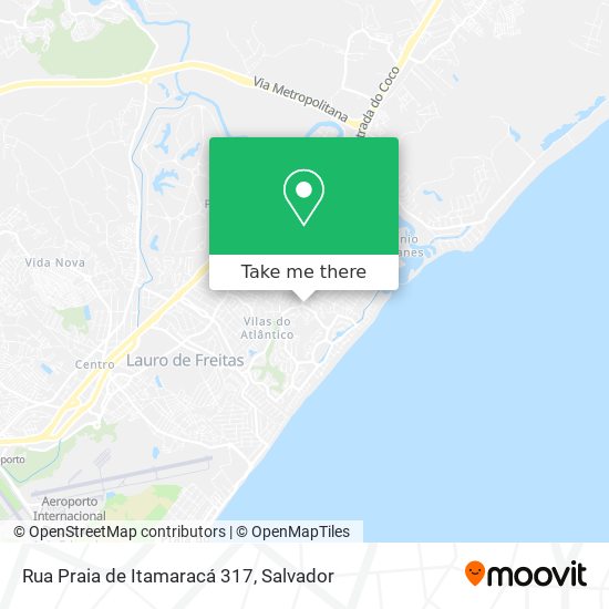 Mapa Rua Praia de Itamaracá 317