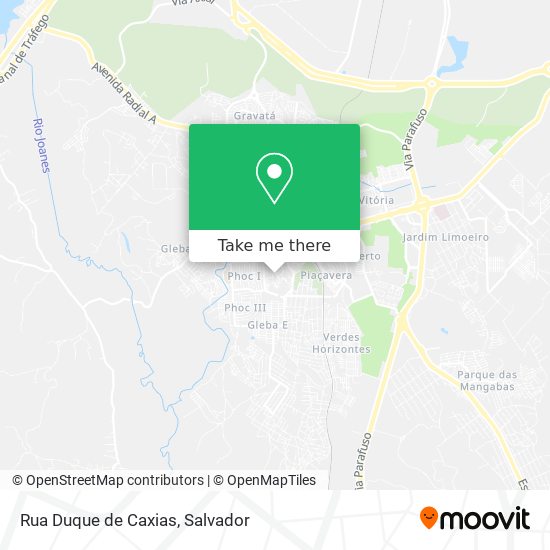 Rua Duque de Caxias map