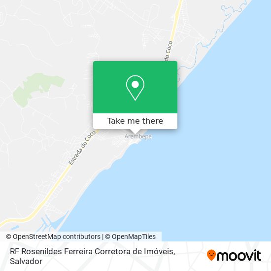 RF Rosenildes Ferreira Corretora de Imóveis map