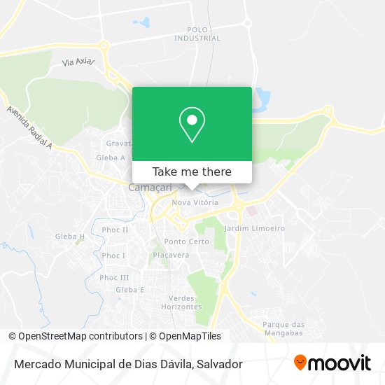 Mercado Municipal de Dias Dávila map