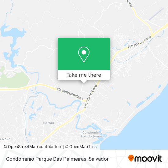 Mapa Condominio Parque Das Palmeiras