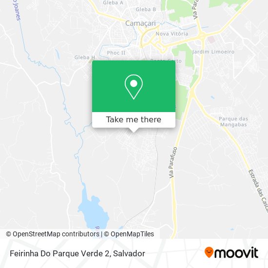 Feirinha Do Parque Verde 2 map