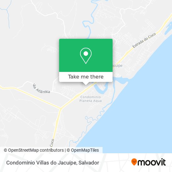 Condomínio Villas do Jacuípe map