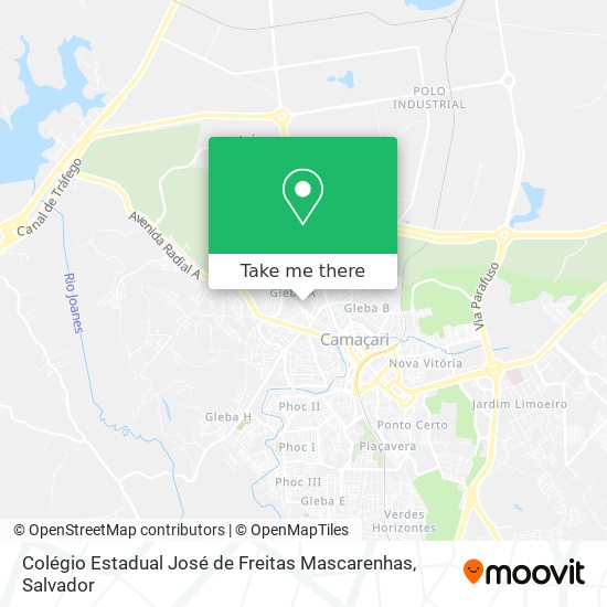 Colégio Estadual José de Freitas Mascarenhas map