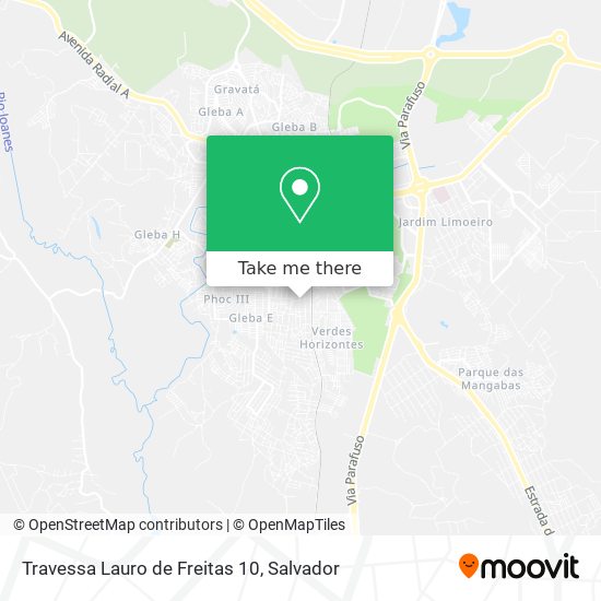 Travessa Lauro de Freitas 10 map