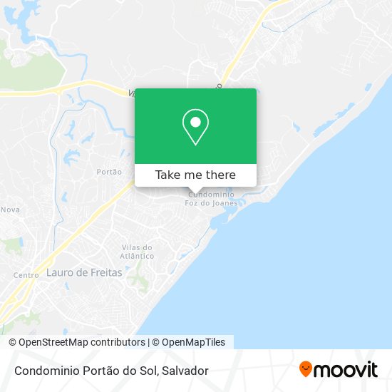Condominio Portão do Sol map