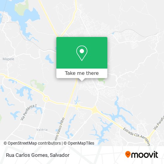 Rua Carlos Gomes map