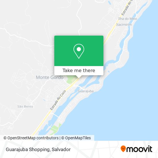 Guarajuba Shopping map